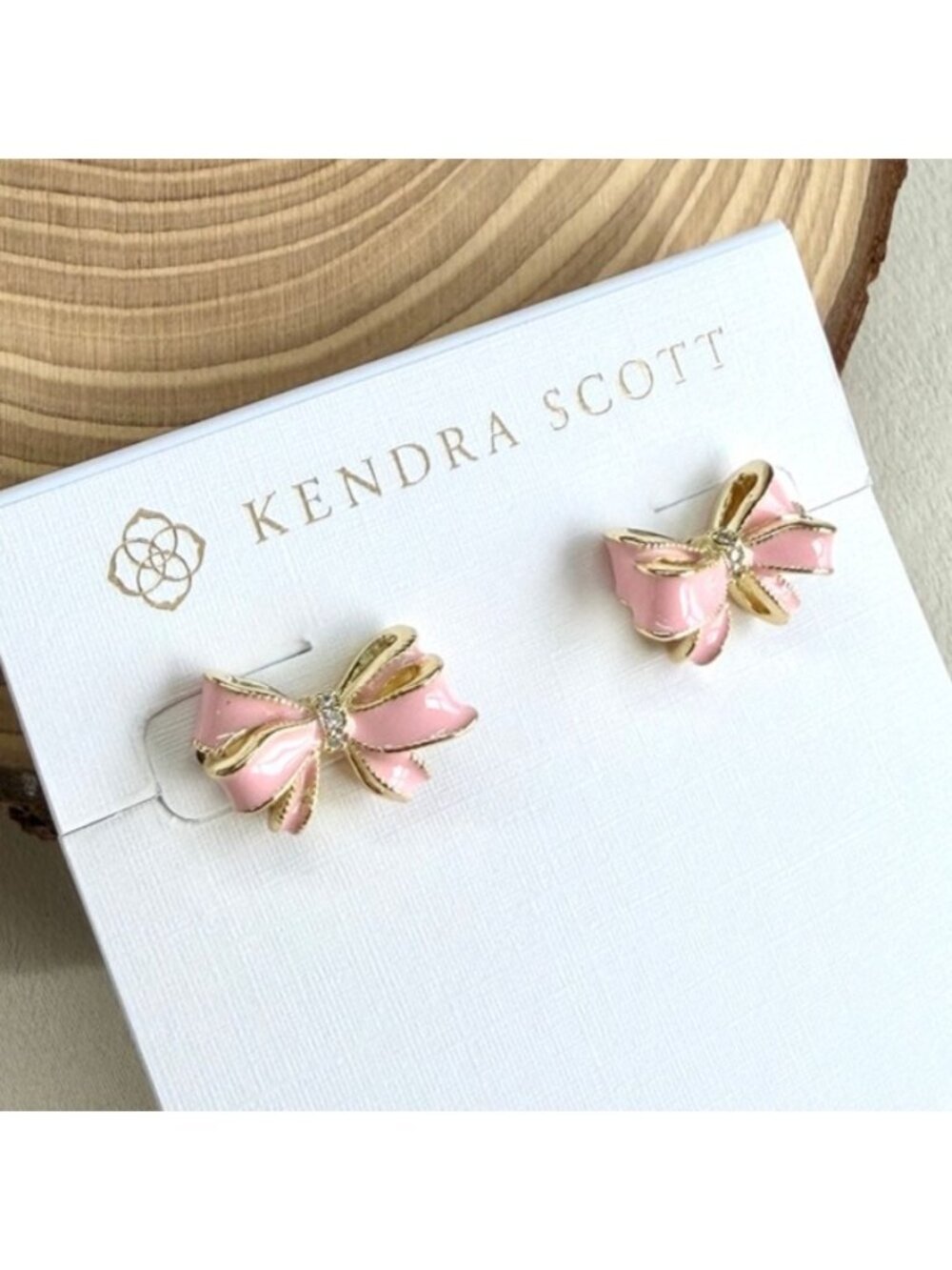 Kendra Scott x LoveShackFancy Bow Earrings